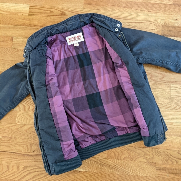 Gray-blue bomber jacket - Picture 6 of 8